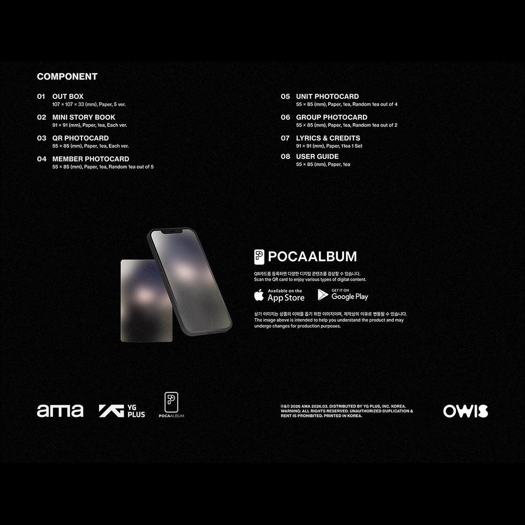 OWIS [MUSEUM] Det första minialbumet (Saknad Bit Ver.) + Gratis gåva