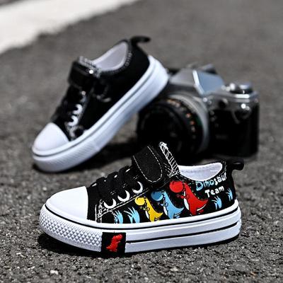Zapatos de lona para niños Zapatos para niños y niñas Zapatos casuales para bebés Zapatos bajos Zapatos de tablero de moda