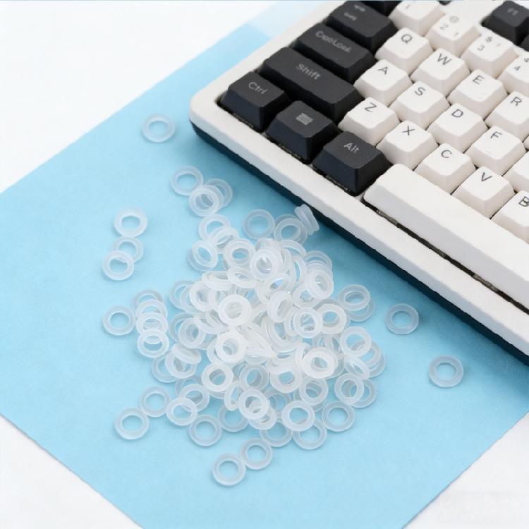 120Pcs Keyboard Switches Silencing Rings To Instantly Reduce Typing Noise for Peaceful Work or Play Environment