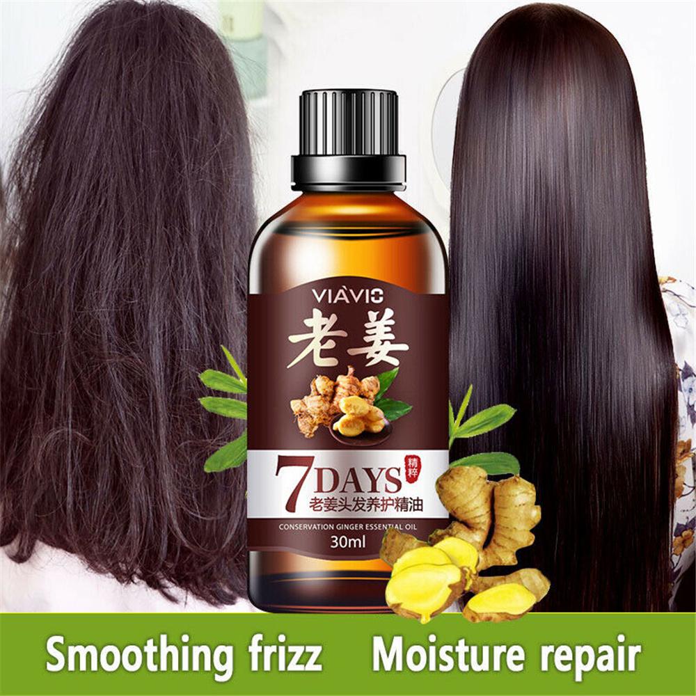 Buy 30ml Hairdressing Care Ginger Oil Hair Growth Serum Liquid at