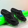Fashion 2025 New Breathable Thick Bottom Student Shoes Home Outer Wear Beach Shoes EVA Material Transpirable Sole And Strap 44 45