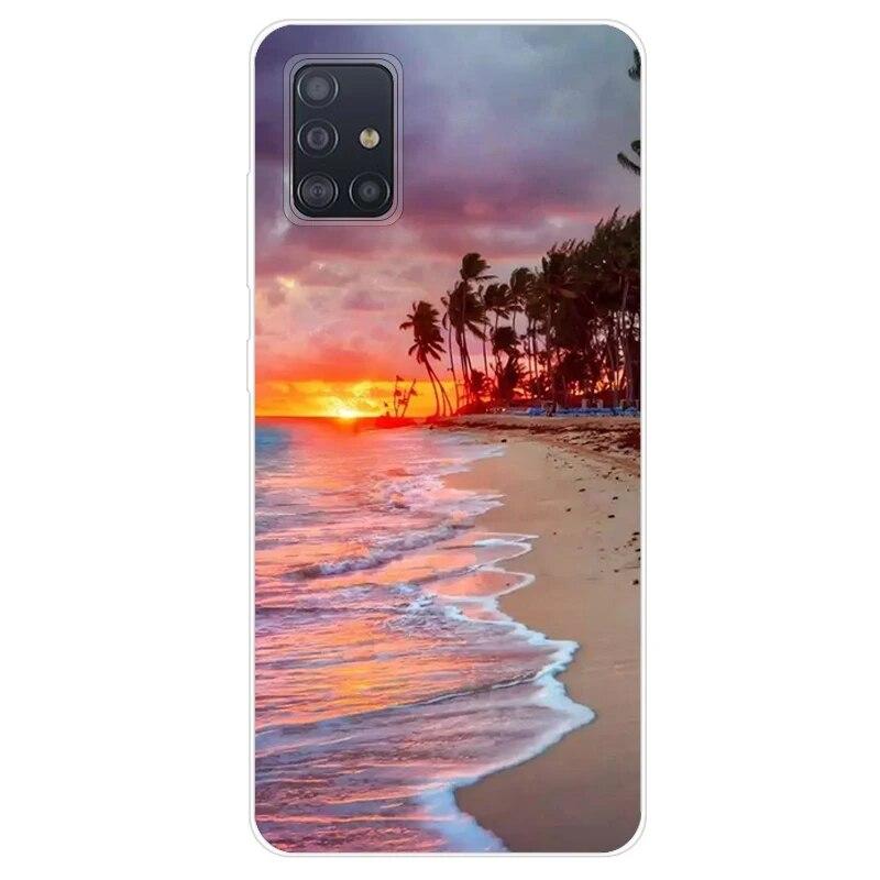 

Чехол для Samsung Galaxy A51, мягкий силиконовый чехол-бампер из ТПУ для телефона Samsung A71 A51 A515 A515F A 71 51, чехол Fundas Capa Samsung A51