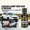 Car Headlight Refurbishment Kit, Headlight Polishing Paste, Professional Headlight Repair Paste, Solves the Problems of Headligh