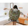 Almofada de Pelúcia Casco de Tartaruga Única e Adorável, Brinquedo de Pelúcia Vestível para Relaxamento Aconchegante