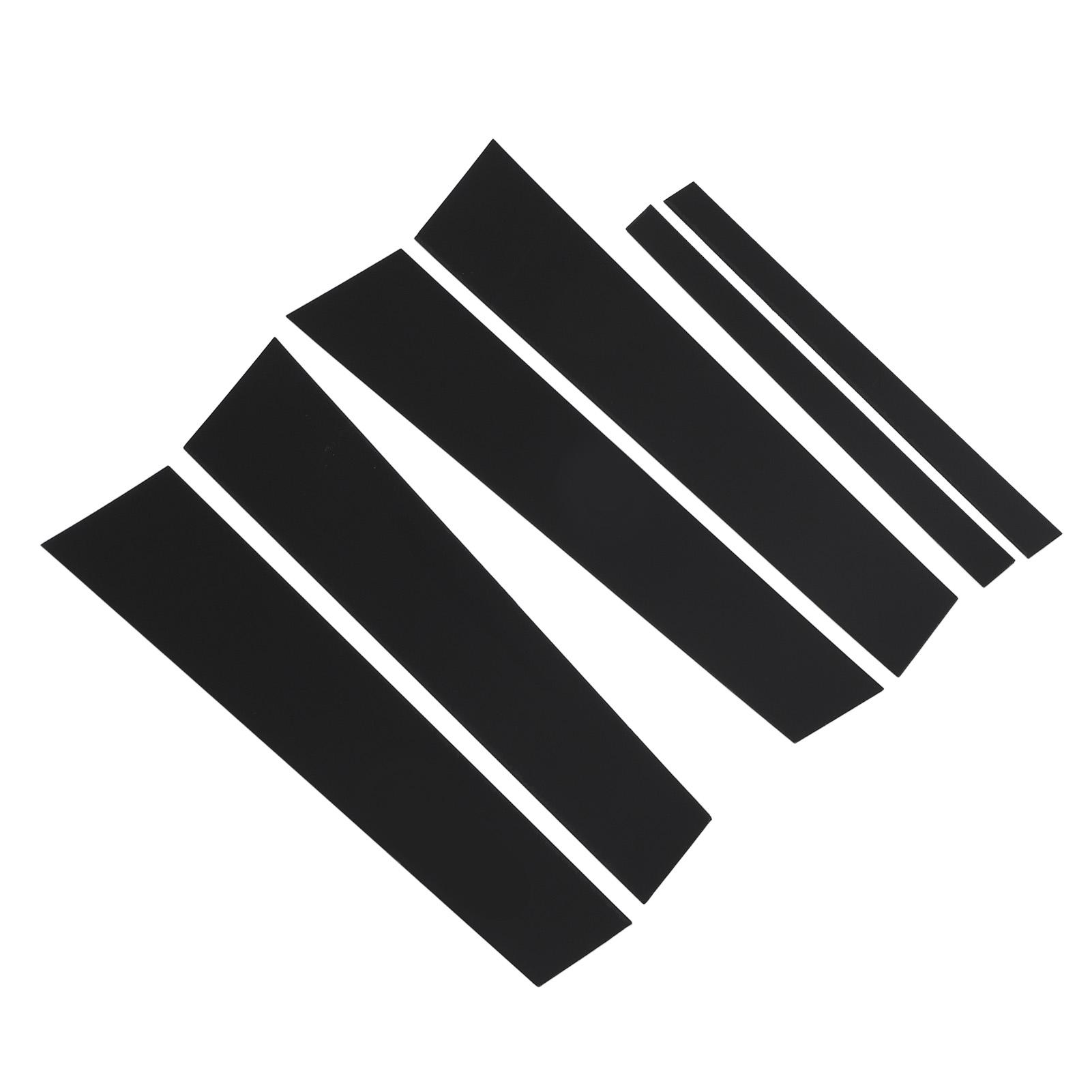 

6 шт. Накладки на стойки дверей и окон, глянцево-черные, накладки на стойки, накладки для 3 серии E90 2006-