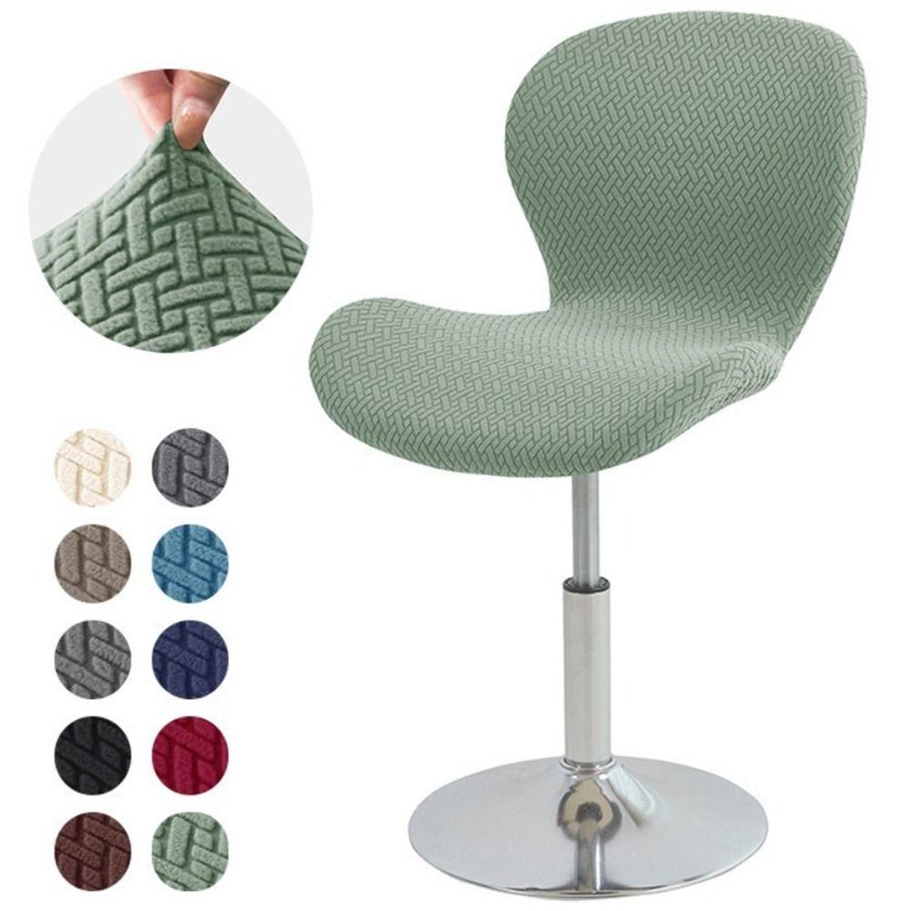Dustproof Counter Height Bar Stool Cover Jacquard Bar Stool Seat Covers Chair Protectors  Household