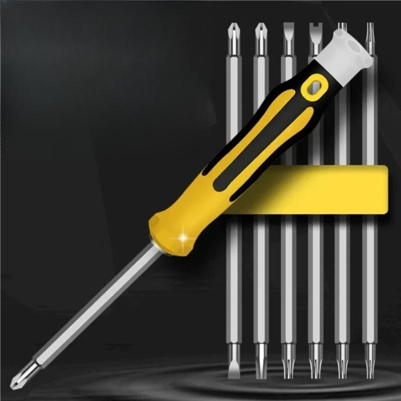 12 In 1 Screwdriver Set Cross Flat Bits Multifunction Precision Tool for Home Maintenance