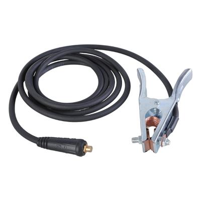 Welding Electrode Holder Cable Welding Ground Clamps with 10ft Cable Welding Electrode Holder for Welder Machine