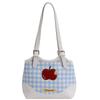 Underarm Bag Women's New Trendy Fashion College Style Plaid Apple Tote Bag Large Capacity Bag