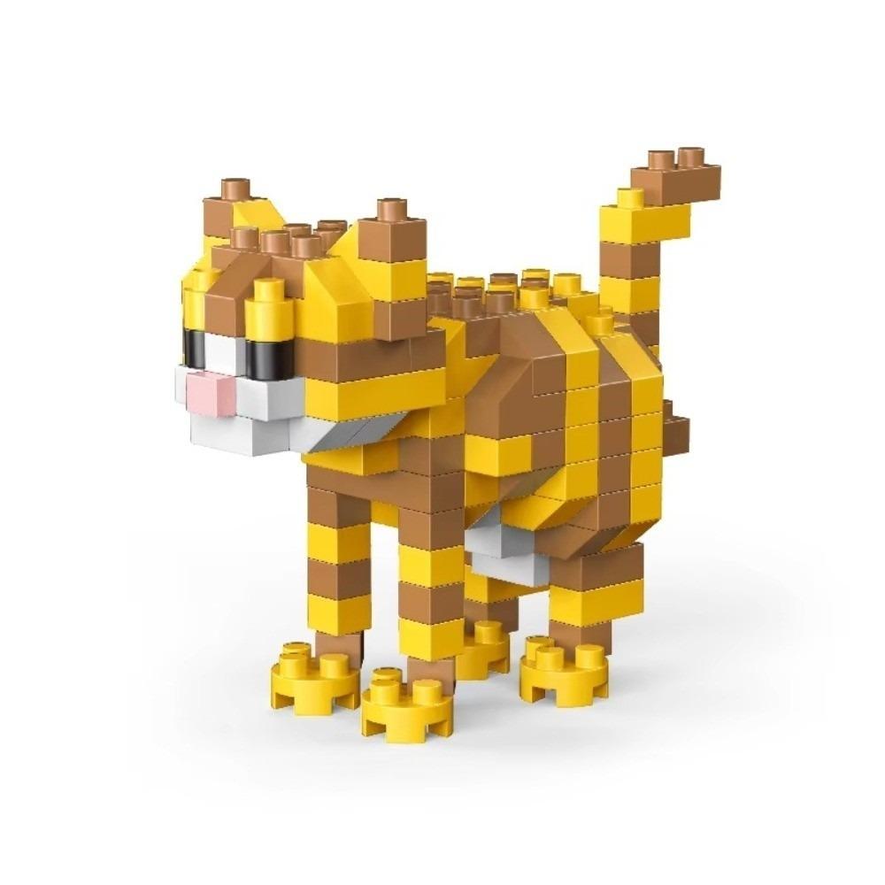 

Animal Series Dachshund Building Blocks Detailed Design Mini Size Cat Building Blocks Lifelike Appearance