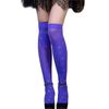 Damen Kniestrümpfe Über dem Knie Hohe Strümpfe Japanische Lolitas Totenkopfmuster Lange Socken Dünne Halloween-Strümpfe