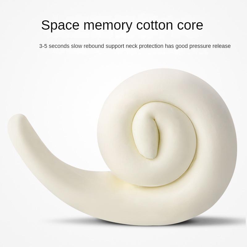 Memory Foam U-shaped Pillow Portable Travel Neck Pillow Car and Airplane Head Support Pillow Office Lunch Break Pillow