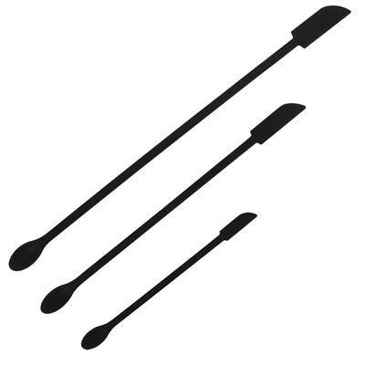 3 mini spatole in silicone riutilizzabili multiuso a doppia testa