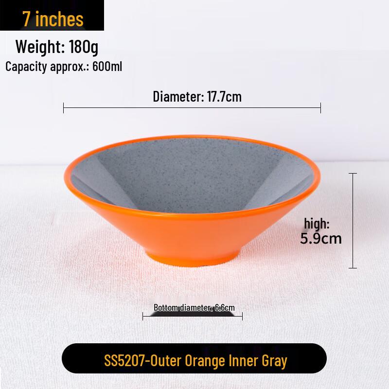 Bingyue Nordic Style Melamine Douli Bowl