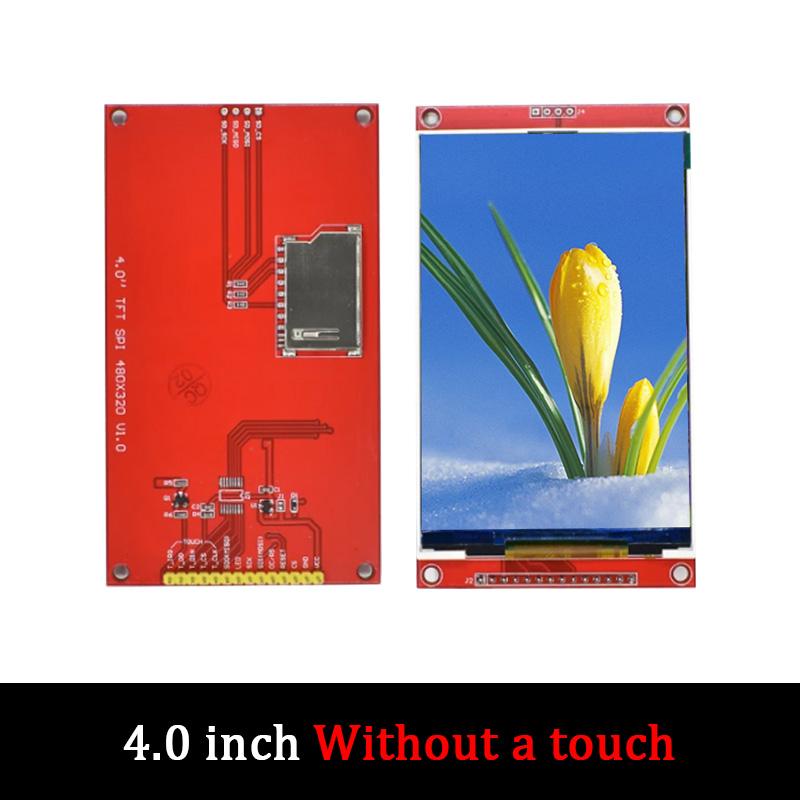 LIZAO 4.0 inch LCD 480*320 MCU SPI Serial TFT LCD Module Display Screen with Touch Panel Build-in Driver ST7796S