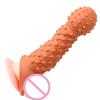 Reusable Condom for Sexual Pleasure Hard Rough Big Condom Penis Sleeve Extender for Men Delay Ejaculation
