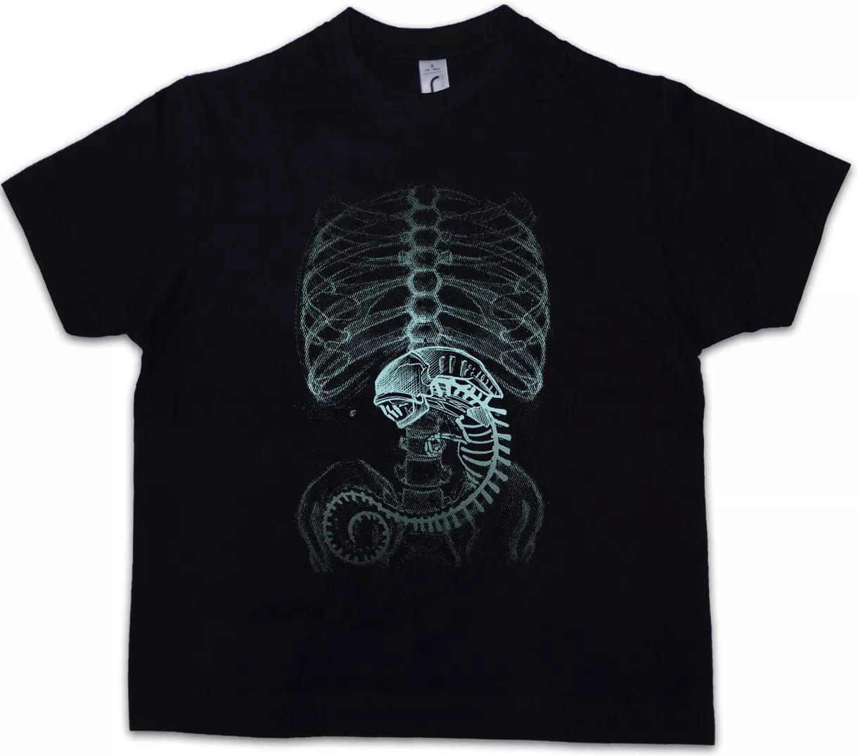 XENOMORPH ALIEN Kids Boys T-Shirt Ripley Prometheus Weyland Fan Saga 140