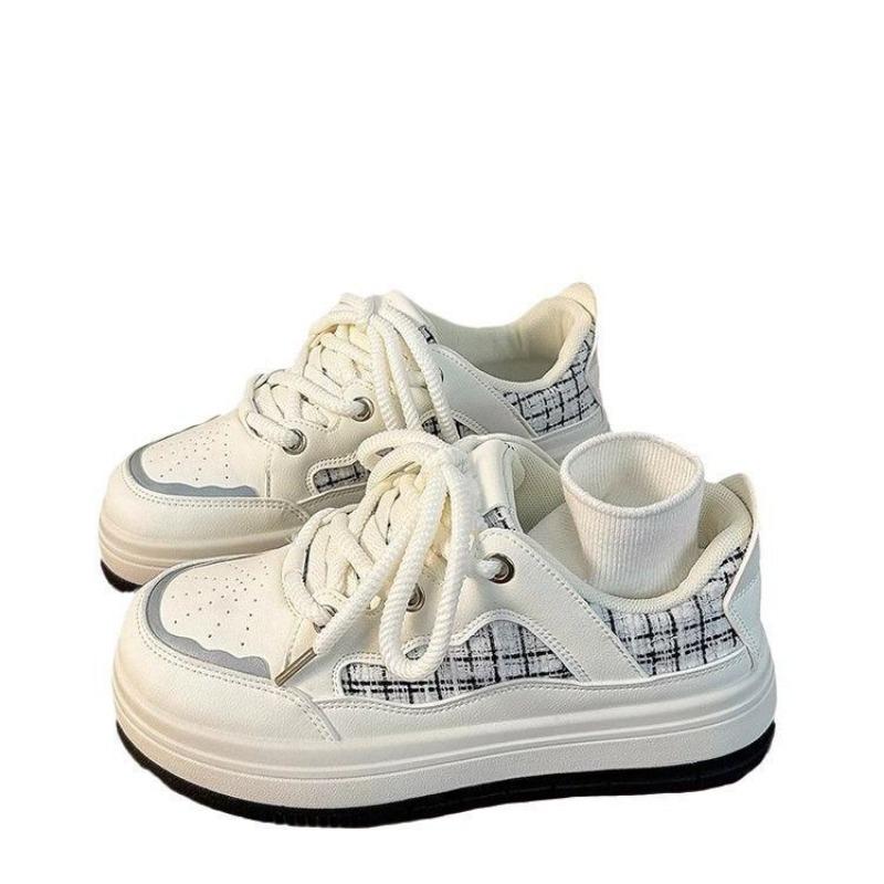Matcha Board Shoes Women's Autumn New Little White Shoes Women's Trendy Versatile Original Niche Sports Shoes