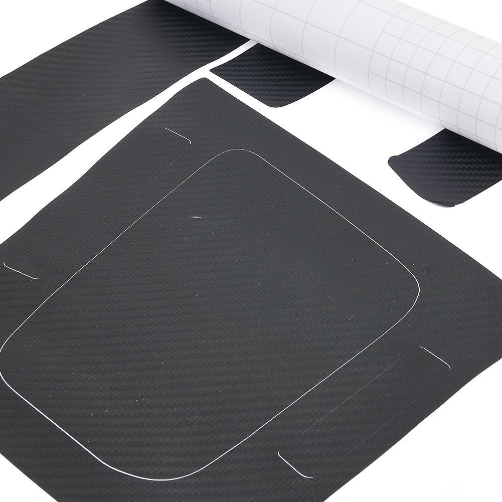 Car Car Sticker (LHD) 1 Set 3D Black Carbon Fiber Interior Replacement Trims Accessories Decorative High Quality