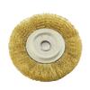1Pcs Metal Polishing Abrasive Tool Copper Wire Wheel  For Metal Derust Wood Deburring