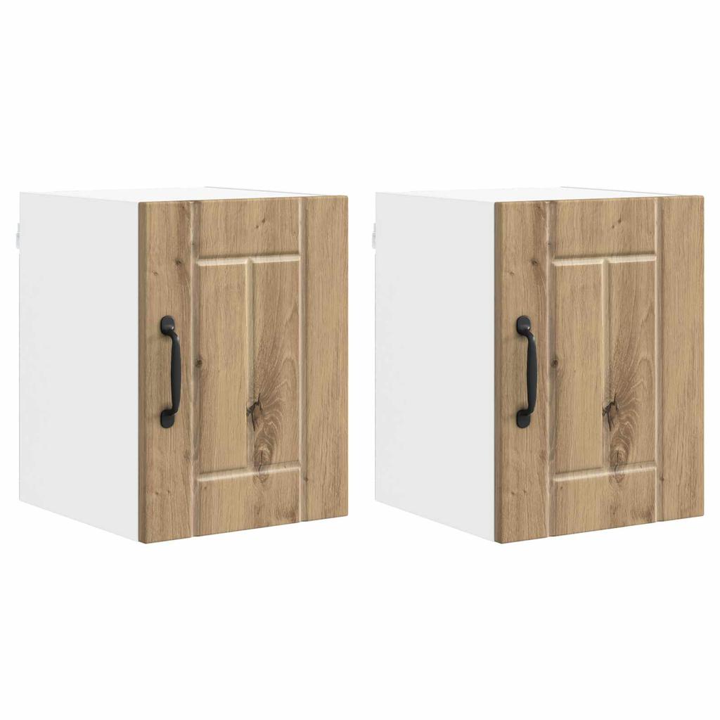 Wall Cabinet LUCCA 2 pcs Artisan Oak 30 x 31 x 40 cm