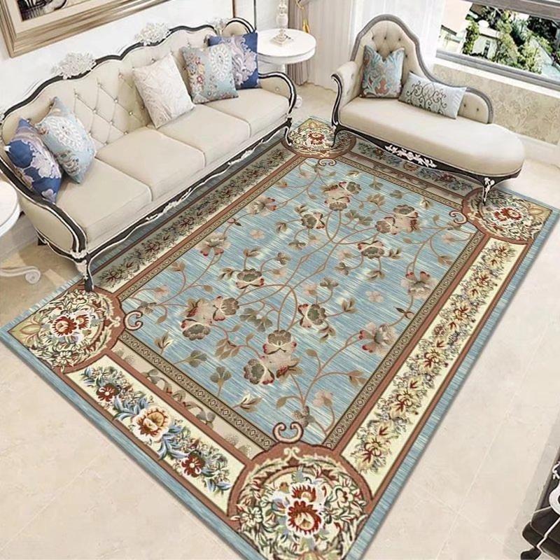 Classical European Style Palace Living Room Carpet Family Living Room Bedroom Retro European Style Carpet