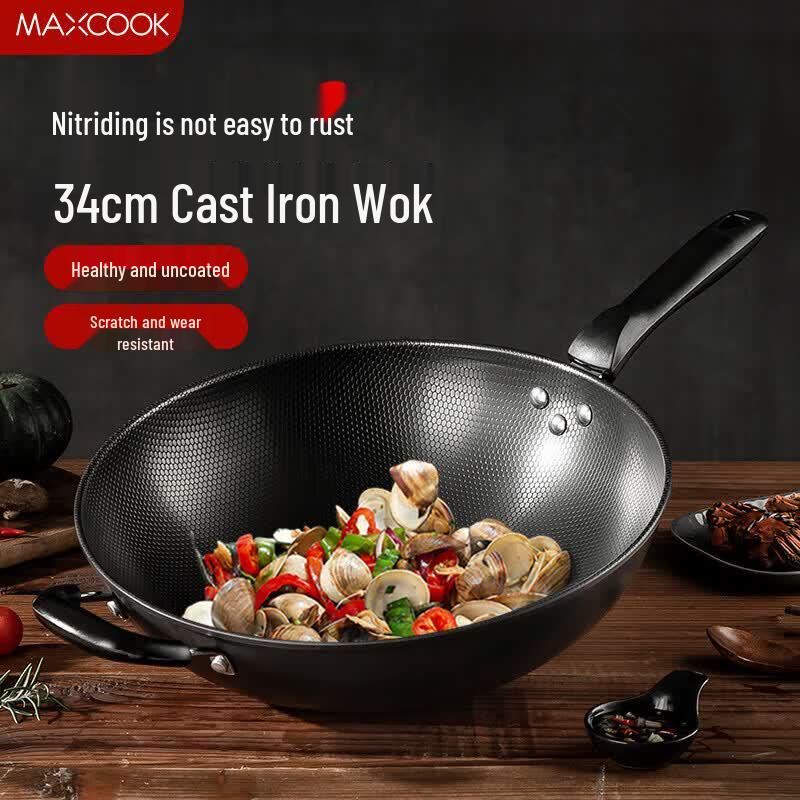 

Meyco 304 Stainless Steel Wok Pan