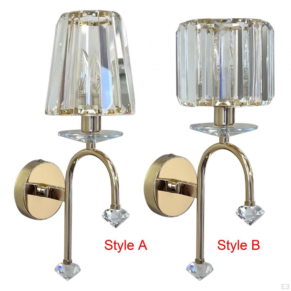 Elegant Crystal Wall Sconce for Stylish Home Decor
