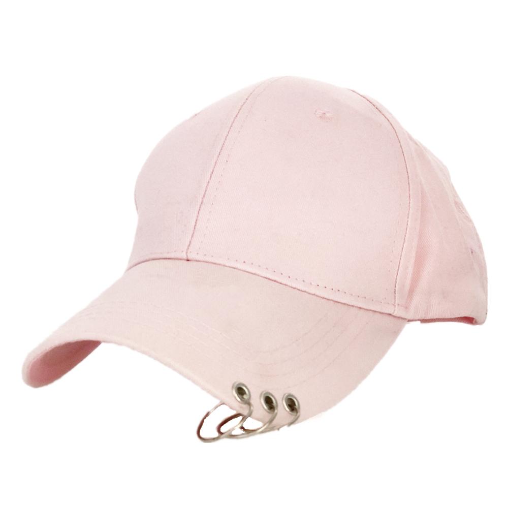 High Quality Adjustable Baseball Hat With Ring Outdoor Sports Sun  For Women Men Fashion Snapback Cap