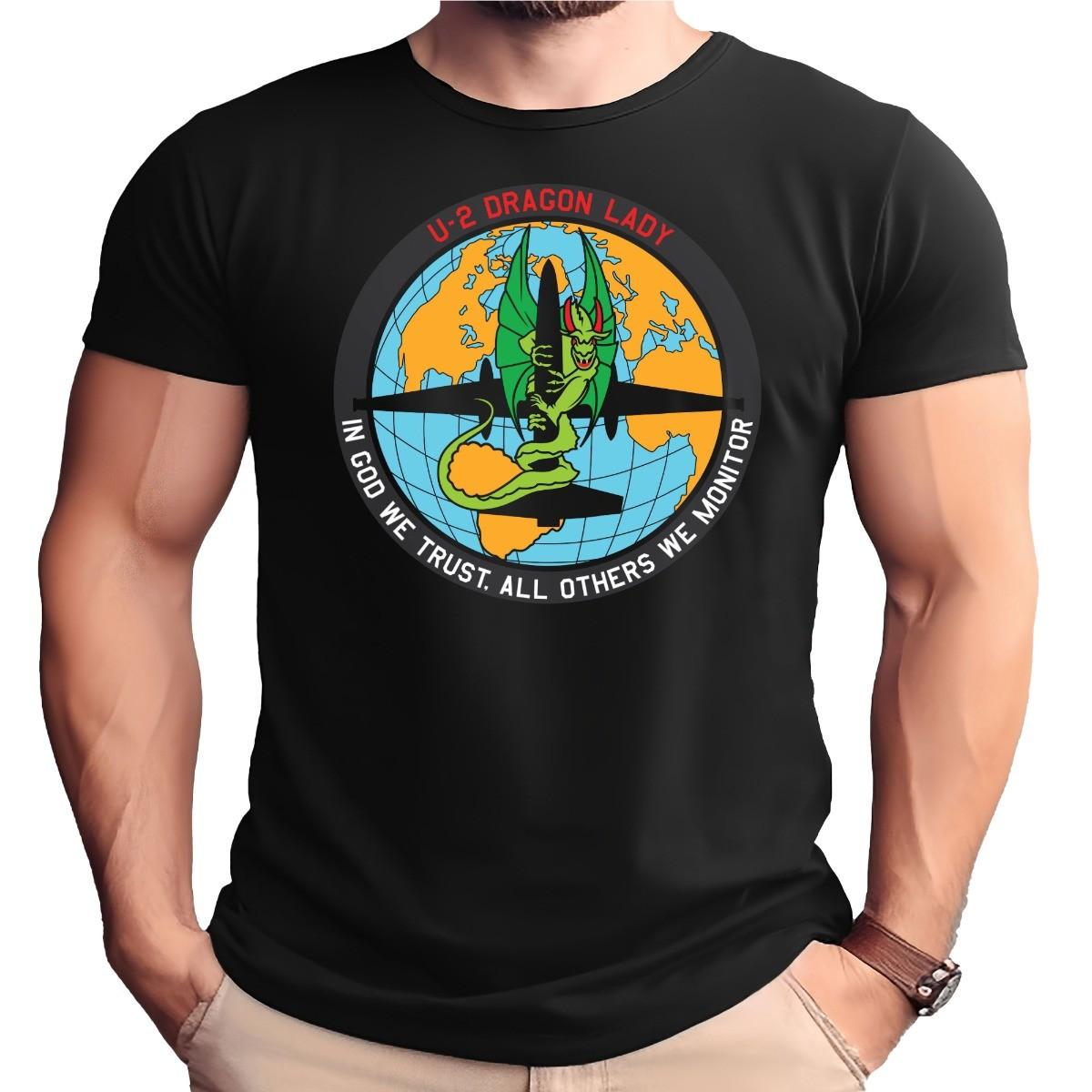 U2 Dragon Lady Patch Design Shirt XXXL