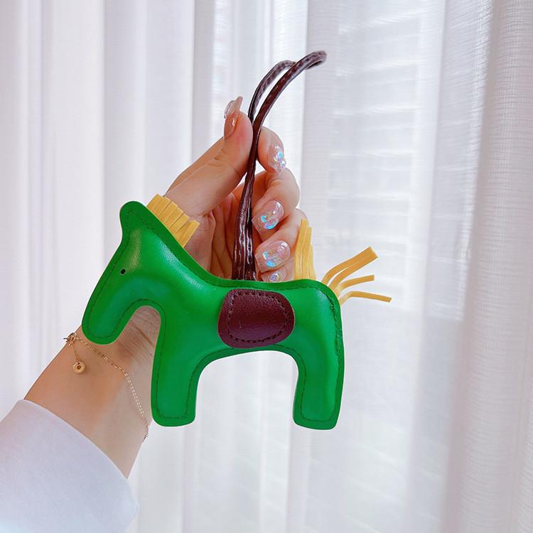 Mini Creative Horse Bag Pendant Cute Cartoon Keychain Multi Functional Decor