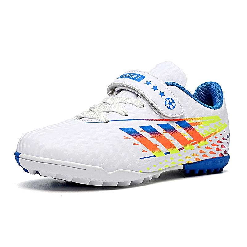 Модные высококачественные детские футбольные бутсы для мальчиков FG TF — фото 11