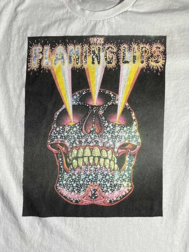 Rare! The Flaming Lips Band Black Shirt Unisex Concert S to 5XL SG199 Unisex T-Shirt XXXXL