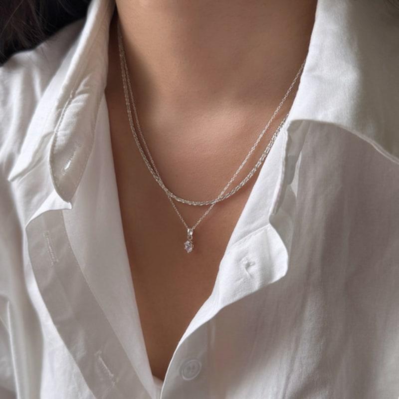 Melliv Sparkling Necklace Set_mvn56