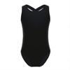 Kids Girls Double Straps Sleeveless Gymnastic Ballet Leotard Jumpsuit Athletic Dance Clothes Tank Tops Outfits