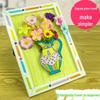 Kids' DIY Pipe Cleaner Flower Bouquet Kit - Ideal for Kindergarten Crafts & Holiday Gifts