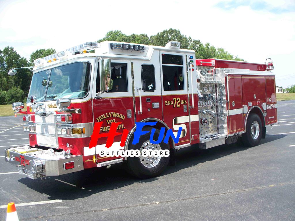 Diy Full Drill Diamond Mosaic Fire Trucks Rescue Truck Diamond Painting Ladder Truck Wall Decor Picture of Rhinestones Kit