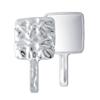 Ins Liquid Shape Square Mirror Mini Hand-Held Desktop Cosmetic Makeup Mirror Travel Portable Beauty Mirror For Handbag M5P3