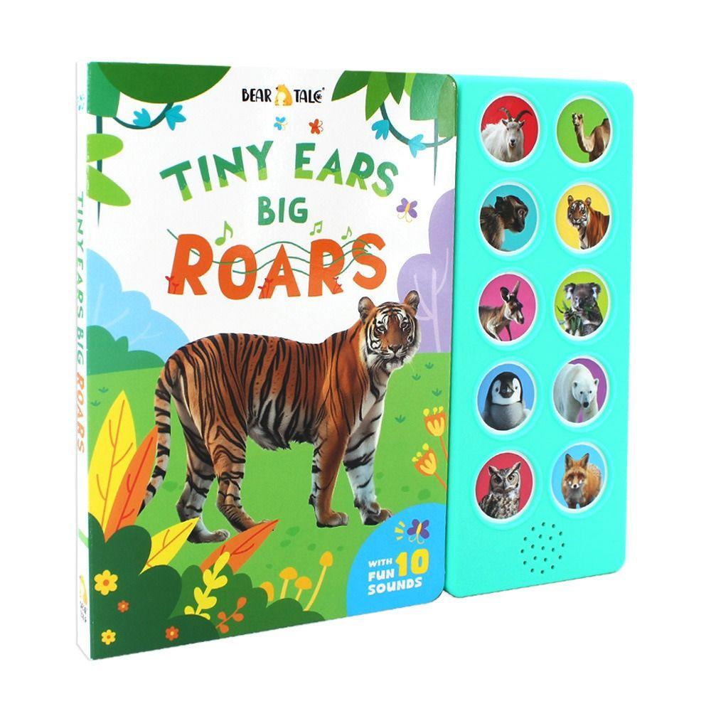 Activity Book Sounds Books Animal Cry Sound Interact Books 0-36M Wild Animal Kids Books  Baby