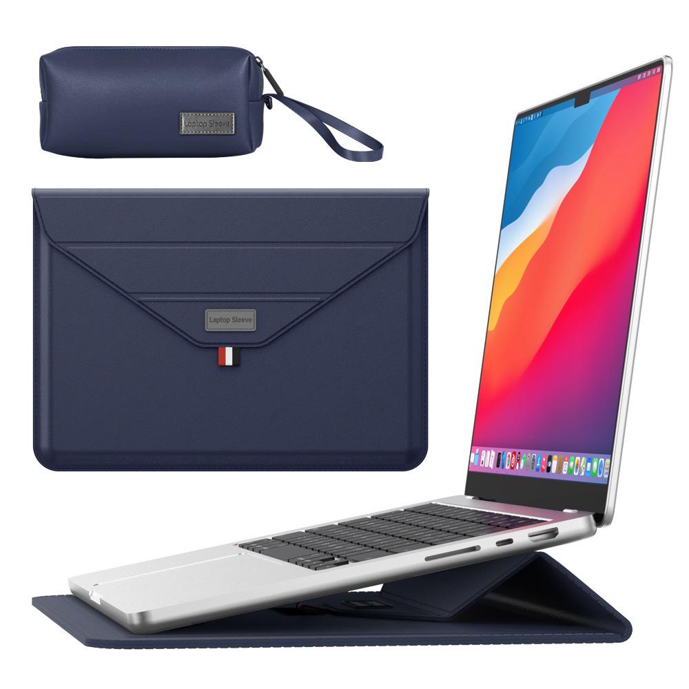 Husă MacBook: Carcasă de Protecție și Suport din Piele Ultra-Subțire pentru Laptopuri