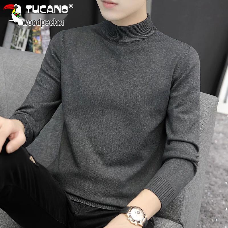 TUCANO Men's Mock Neck Knit Sweater