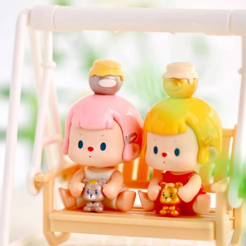 Trendy Blind Box Not Two Childhood Series Anime Peripheral Desktop Ornaments Toys Children Kawaii Birthday Gifts
