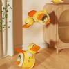 Sound And Light Rotating Foraging Duck Toy Plastic Sensory Dancing Duck Toy  Kids Toddlers