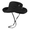 Summer Men Bucket Hat Outdoor UV Protection Wide Brim Hunting Hiking Hat Fisherman Hat Beach Sunscreen Cap
