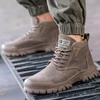 Work Safetyshoes For Men  Anti-puncture Indestructible Work Shoes Fashion Work Shoes Outdoor Work Shoes Steel Toe Cap Boots