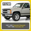 Fits 1997 1998 Chevrolet Silverado Dash Cover Mat Dashboard Pad USA / Light Grey