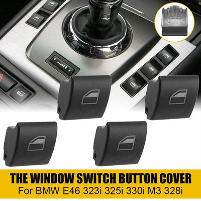 4x Window Switch Button Cap For BMW 3 Series E46 1997-07 Convertible 61316902183