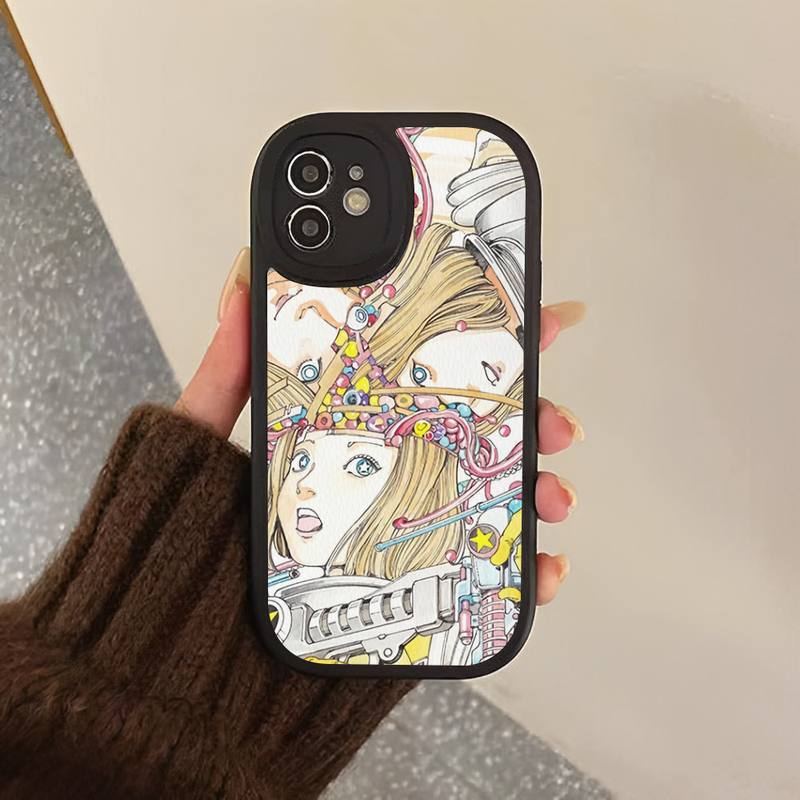 

Yinuoda shintaro kago Чехол для телефона с героями ужасов из мультфильмов Кожаный чехол для iPhone 13 12 Mini 11 14 Pro Max Xs X Xr 7 8 Plus 6 6s Se iphone11pro