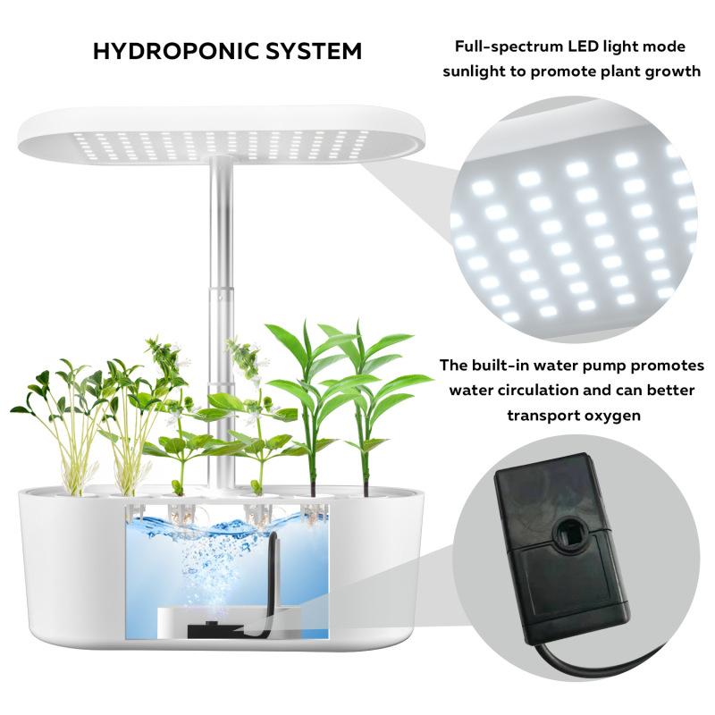 Smart Plant Growth Light Light Full Spectrum Plant Plant Plant Machine Hydroponický sázecí stroj