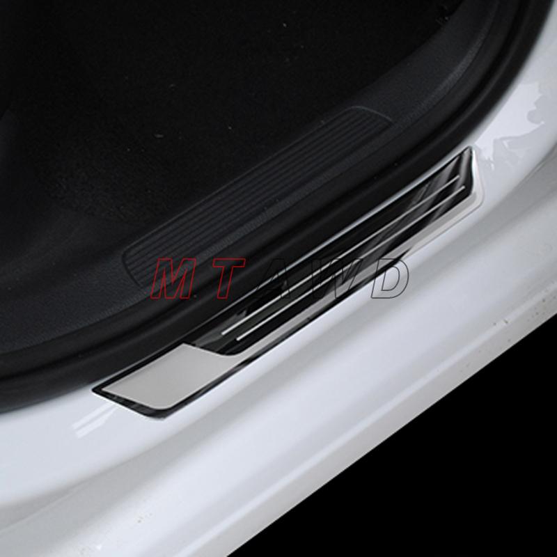Für Volkswagen VW Golf 7 MK 6 5 4 VII Zubehör Ultradünne Edelstahl-Chrom-Einstiegsleisten-Schutzleiste Pedalschutzabdeckung